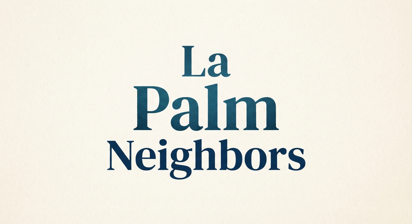 La Palme Neighbors